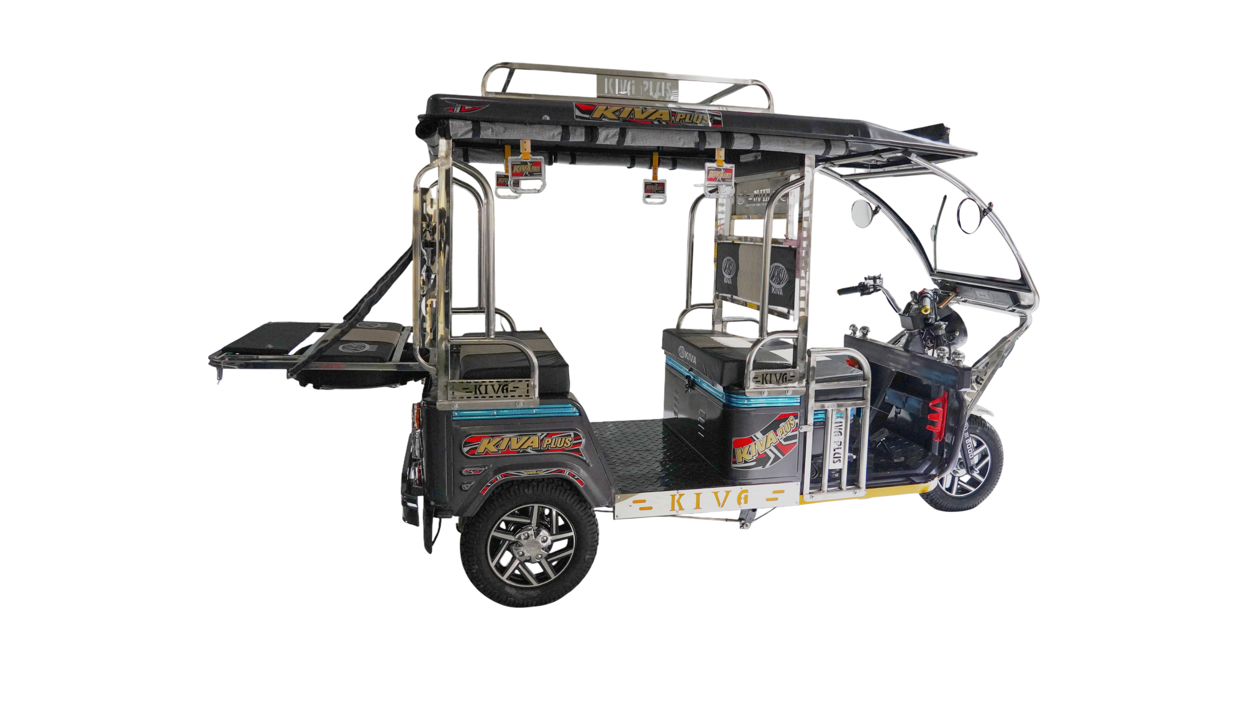 Rex EV RedE-Rickshaw